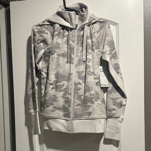 Athleta Triumph Camouflage Zip-Up Hoodie
